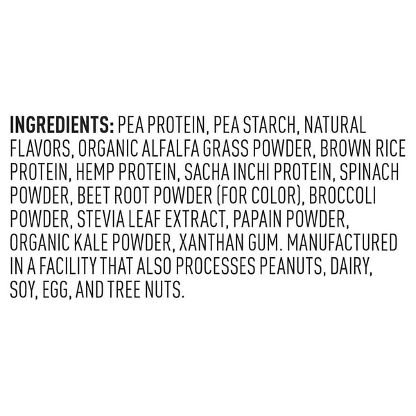 Vega® Protein & Greens - Berry - Medium Tub Ingredients