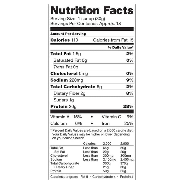 Vega® Protein & Greens - Vanilla - Medium Tub Nutrition