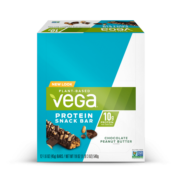Vega® Protein Snack Bar - Chocolate Peanut Butter - Box of 12