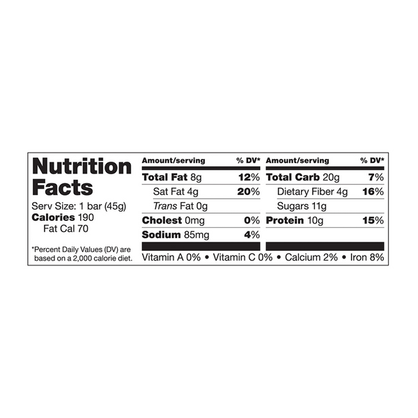 Vega® Protein Snack Bar - Chocolate Peanut Butter - Single nutrition