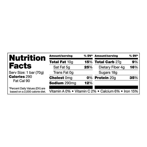 Vega® 20g Protein Bar - Chocolate Peanut Butter - Single nutrition