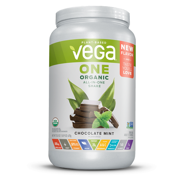 Vega One® Organic - Chocolate Mint - Large Tub