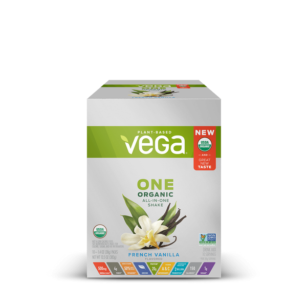 Vega One® Organic - French Vanilla - 10 Pack