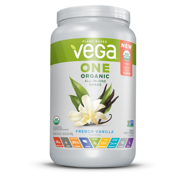 Vega One® Organic - French Vanilla - Large Tub