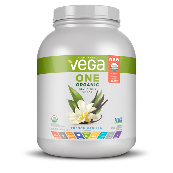 Vega One® Organic - French Vanilla - XL Tub