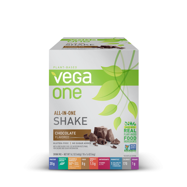 Vega One® All-in-One Shake - Chocolate - 10 pack