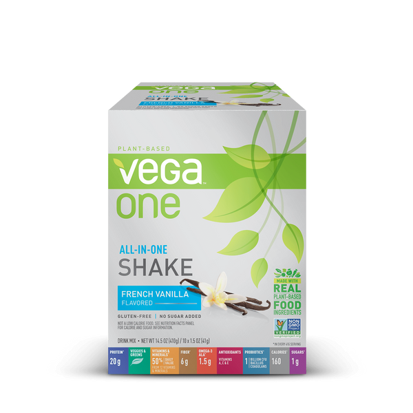 Vega One® All-in-One Shake - French Vanilla - 10 Pack