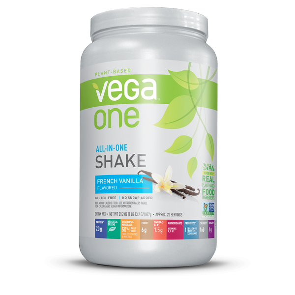 Vega One® All-in-One Shake - French Vanilla - Large Tub
