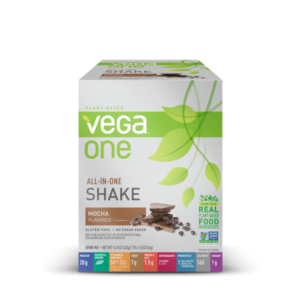 Vega One® All-in-One Shake - Mocha - 10 Pack