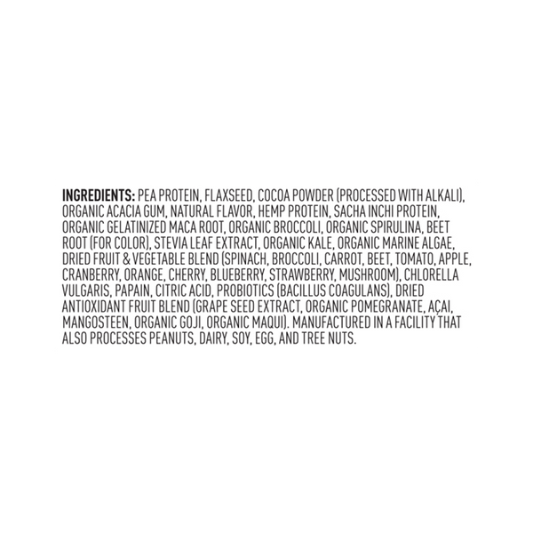 Vega One® All-in-One Shake - Mocha - 10 Pack ingredients