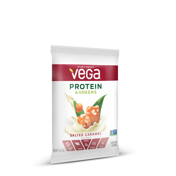 Vega® Protein & Greens - Salted Caramel - Single Serve