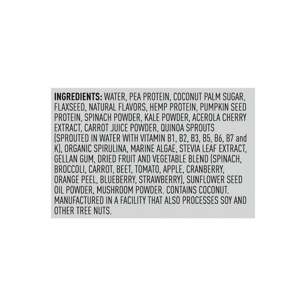 Vega® Protein Nutrition Shake - Vanilla - 4 Bottles ingredients